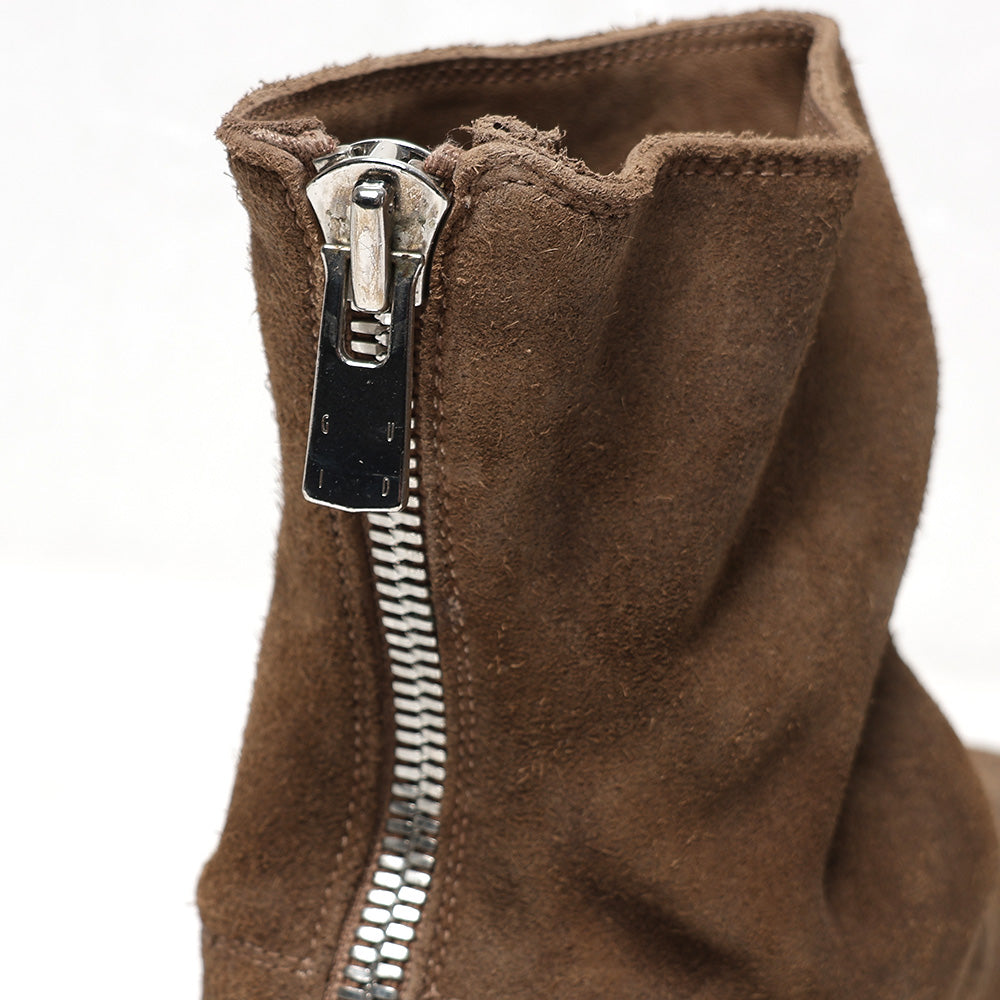 GUIDI back zip boots COMOLI special color