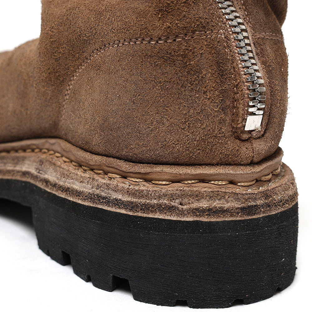 GUIDI back zip boots COMOLI special color