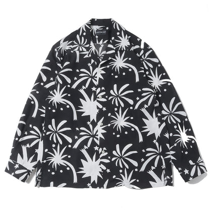 Shawn Fireworks Long Sleeve Rayon Shirt