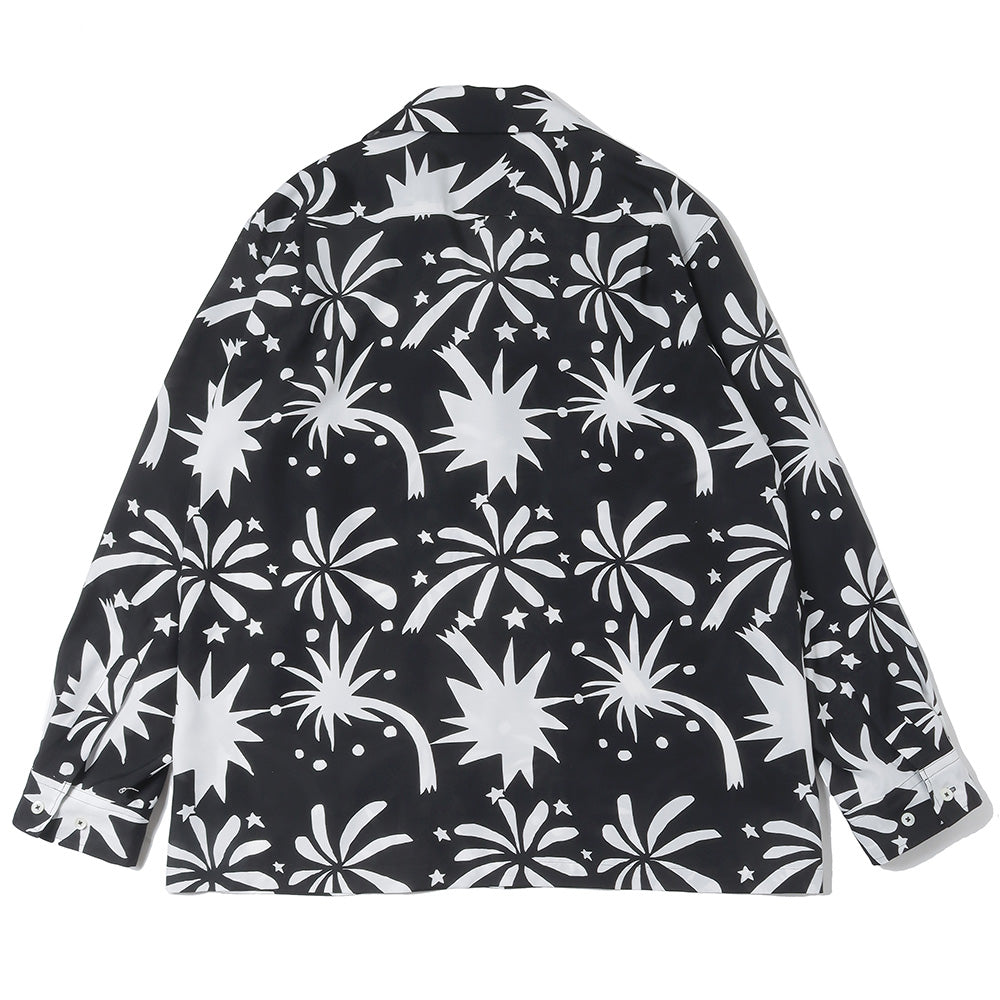 Shawn Fireworks Long Sleeve Rayon Shirt