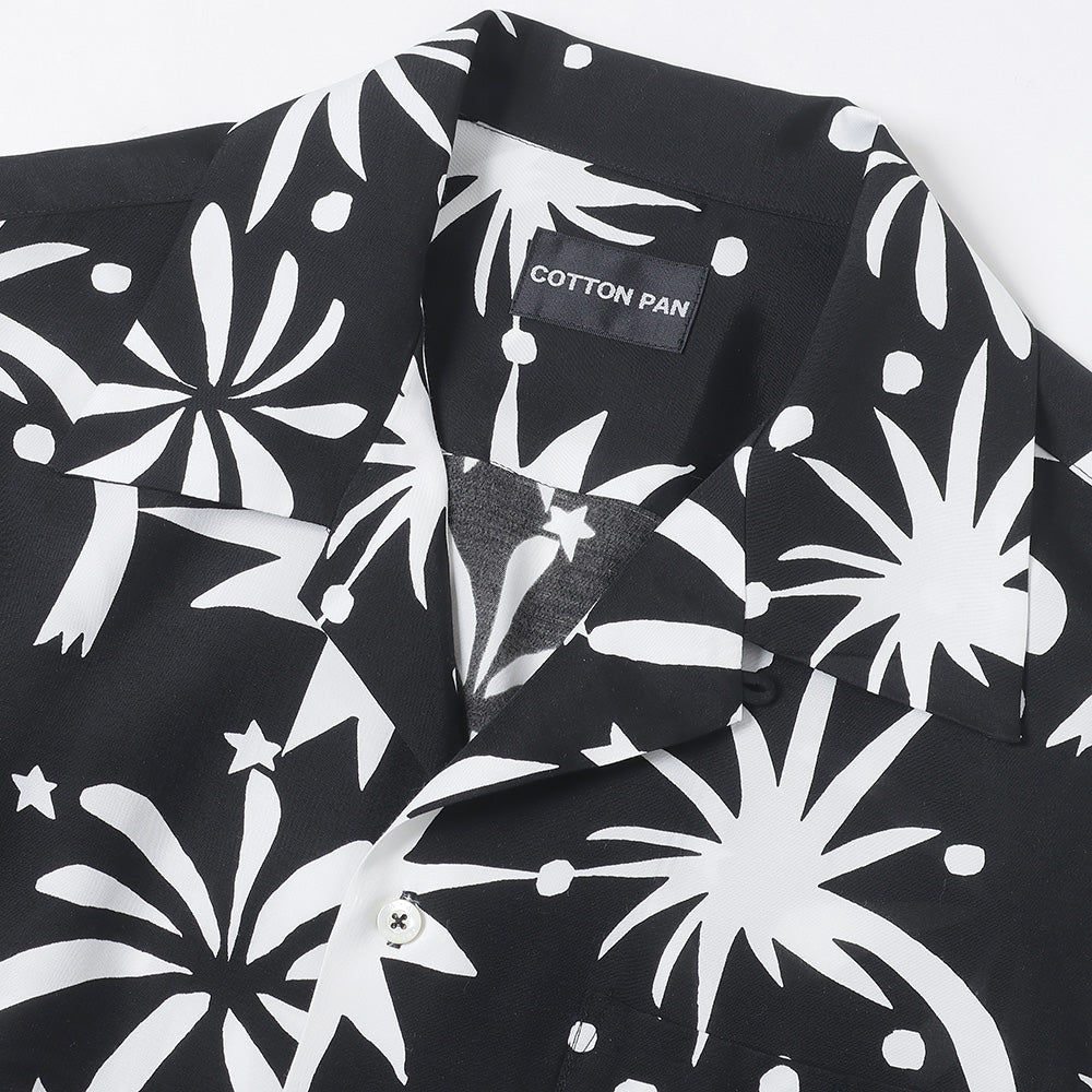 Shawn Fireworks Long Sleeve Rayon Shirt