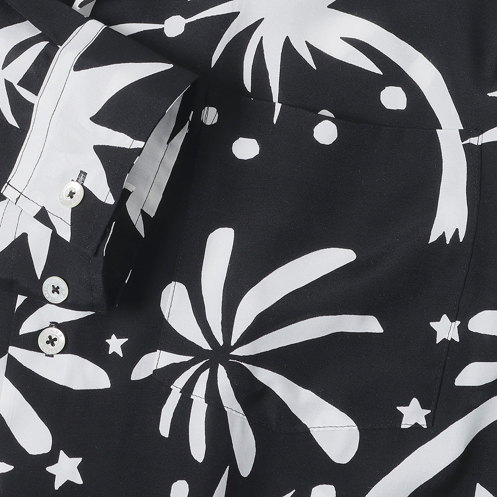 Shawn Fireworks Long Sleeve Rayon Shirt