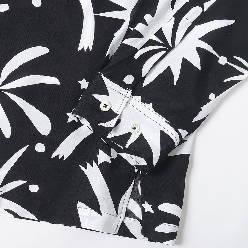 Shawn Fireworks Long Sleeve Rayon Shirt