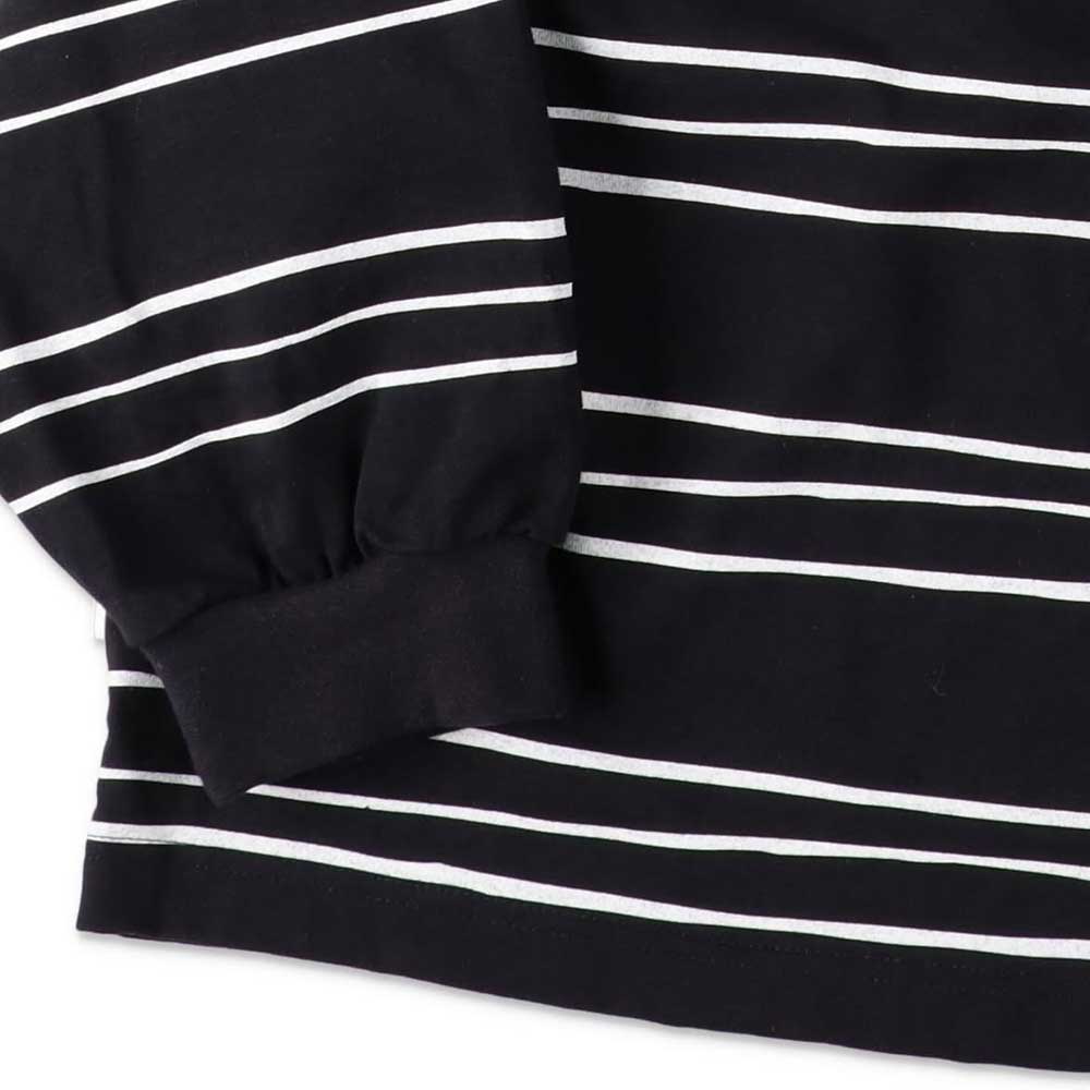 SUPER BIG LS TEE (MULTI STRIPE)