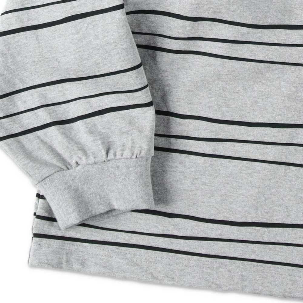 SUPER BIG LS TEE (MULTI STRIPE)