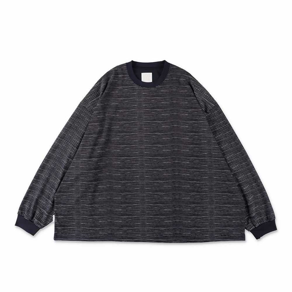 SUPER BIG LS TEE (SIDE STRIPE TECH)