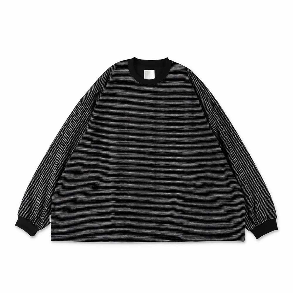 SUPER BIG LS TEE (SIDE STRIPE TECH)