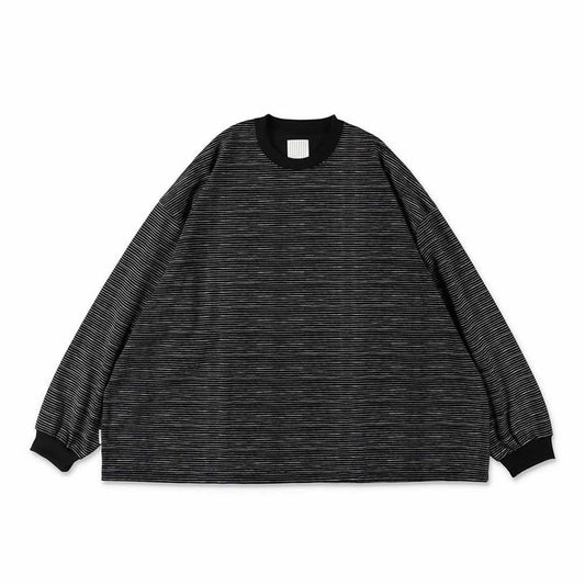 SUPER BIG LS TEE(SIDE STRIPE TECH)