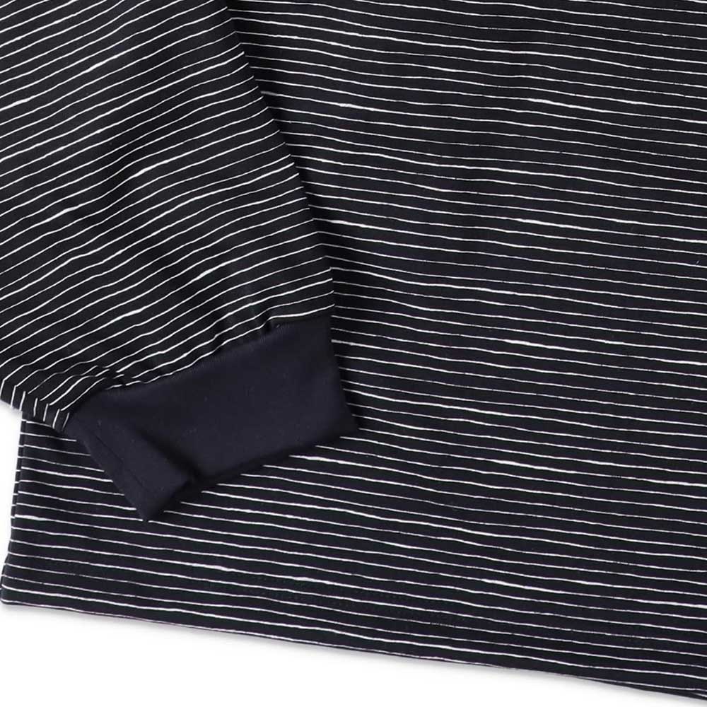 SUPER BIG LS TEE (SIDE STRIPE TECH)
