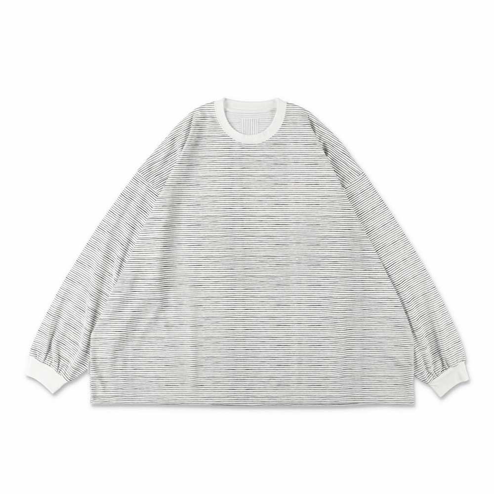 SUPER BIG LS TEE (SIDE STRIPE TECH)