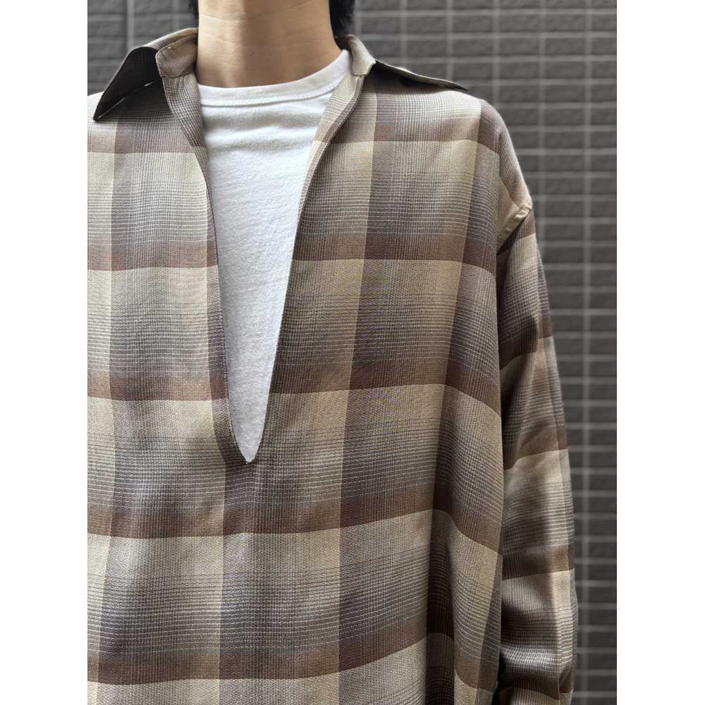SUGARHILL(シュガーヒル)OMBRE SKIPPER SHIRT (26440502) | SUGARHILL