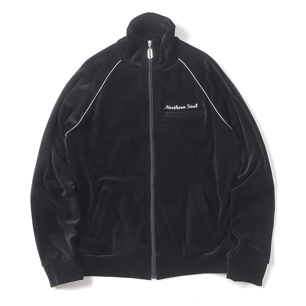 Velour Track Jacket