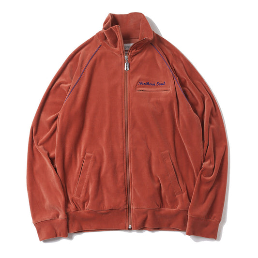 Velour Track Jacket