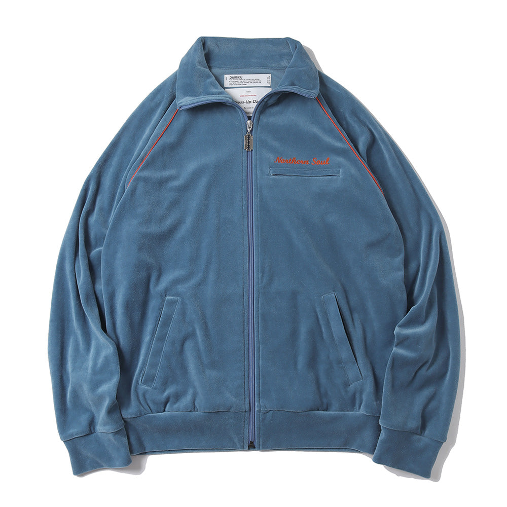 Velour Track Jacket