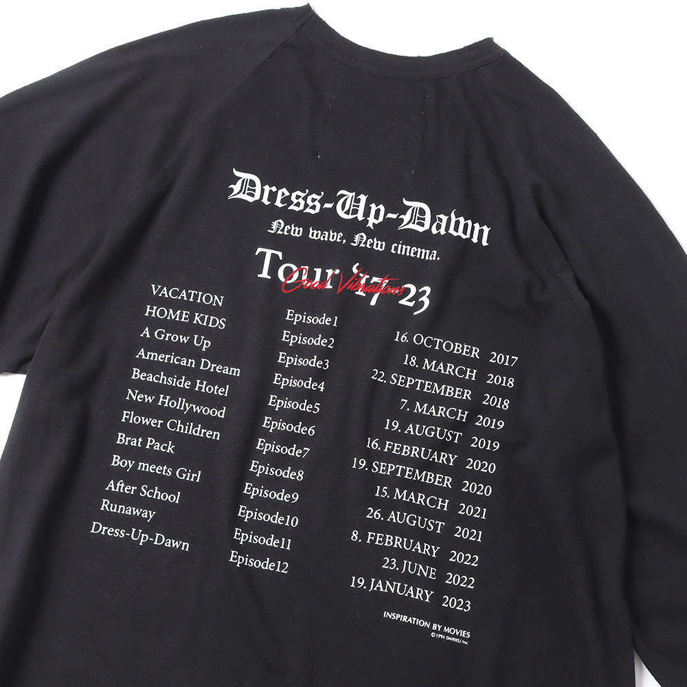 The Dawn Big Raglan Tour Tee