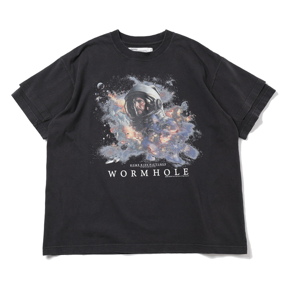 DAIRIKU ダイリク Rotten Hole Damage Tee 黒 F トップス
