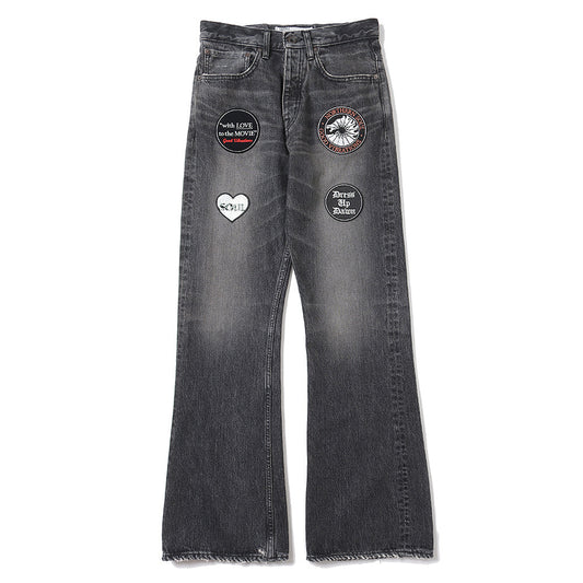 Northen Soul Flare Denim Pants