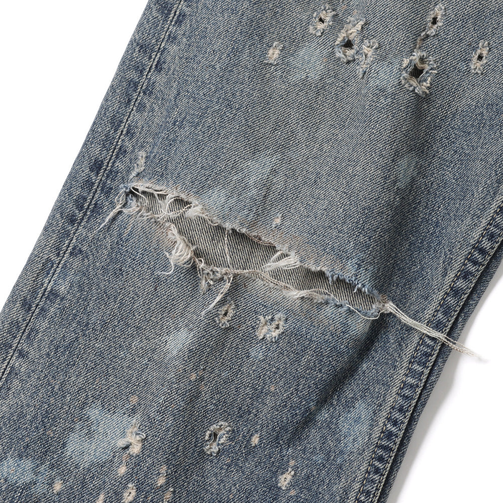 Damage Flare Denim Pants