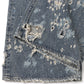 Damage Flare Denim Pants