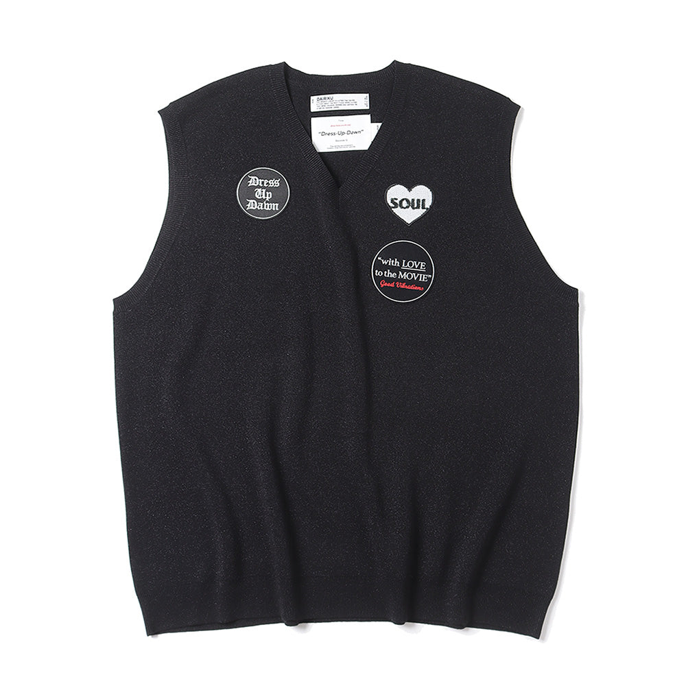 Northen Soul Lame Knit Vest