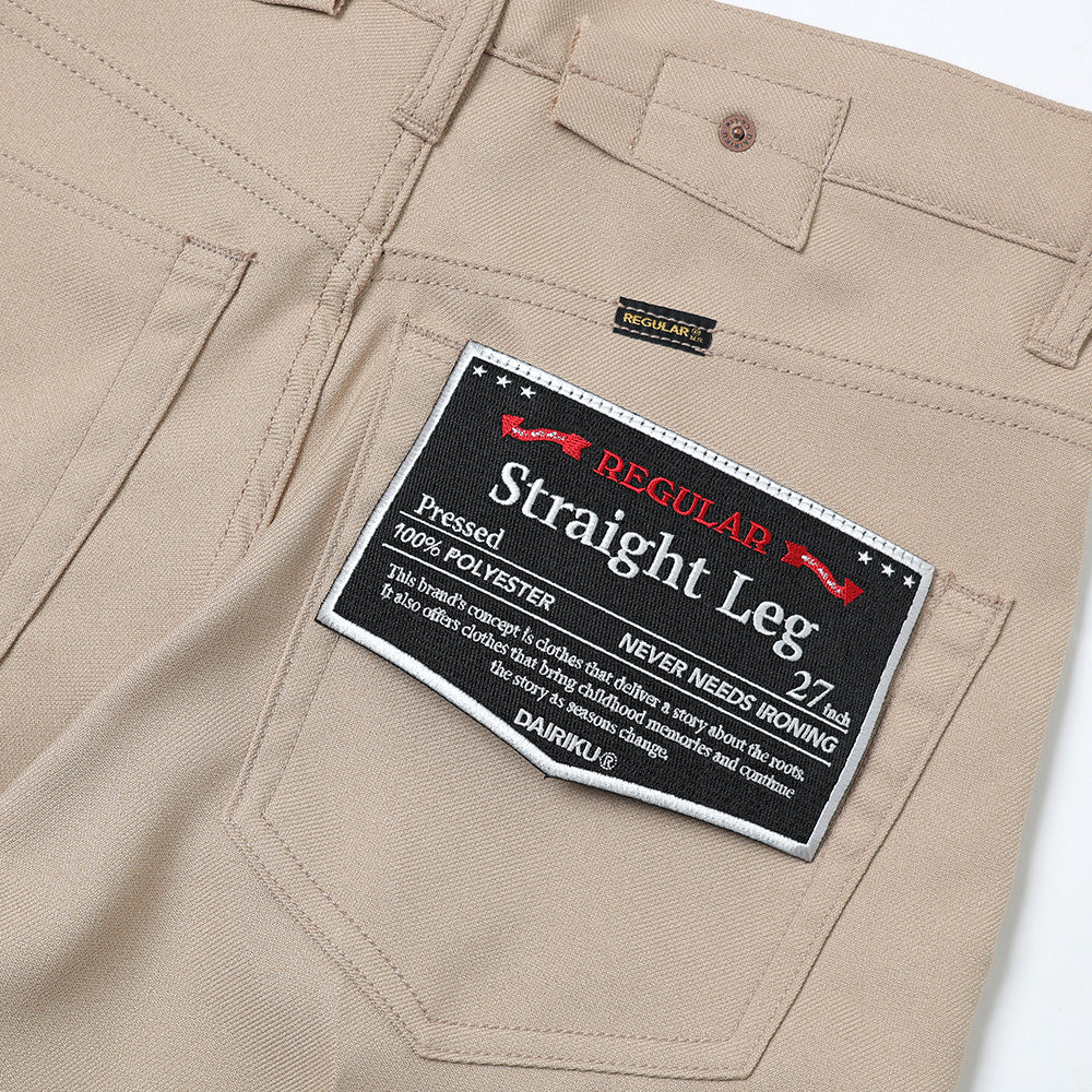 Straight Pressed Pants