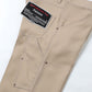 Indigo Supima Cotton 13.5oz Straight Denim Light Blue Damage