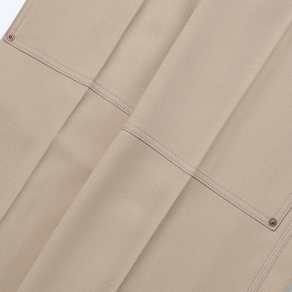 Indigo Supima Cotton 13.5oz Straight Denim Light Blue Damage