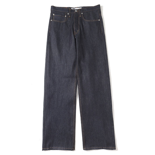 Rigid Straight Denim Pants