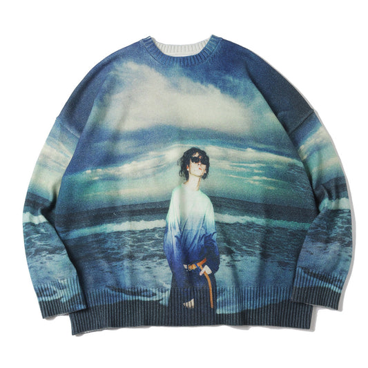 18SS Photo Pullover Knit