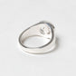 D Silver Ring
