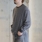 Tri Spun Border Long Sleeve Tee