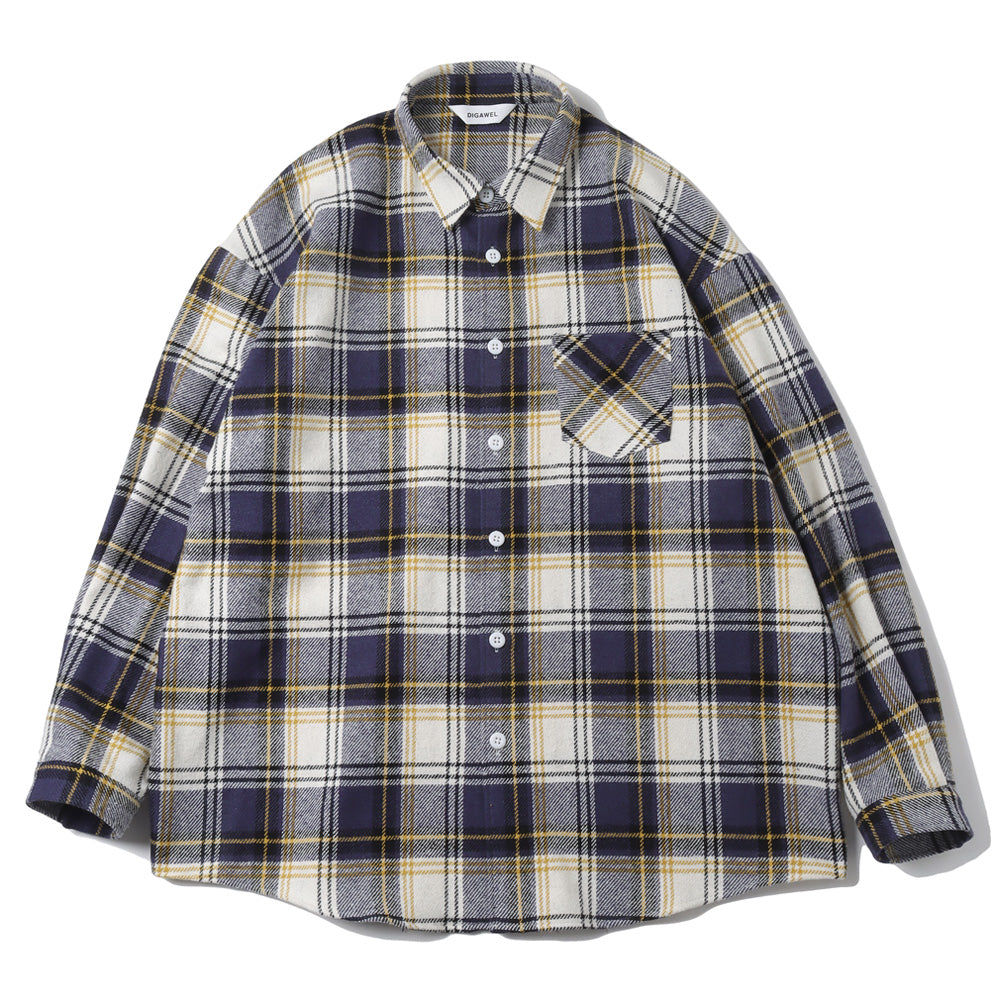 Oversized Check Shirt