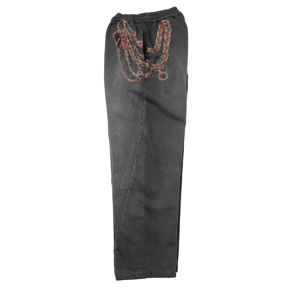 doublet(ダブレット)TROMPE L'OEIL EMBROIDERYSWEATPANTS (26AW07PT383
