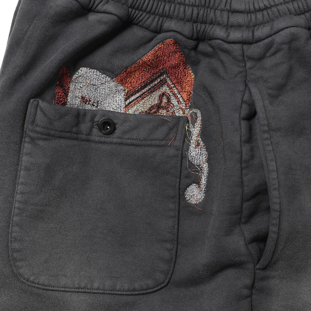 TROMPE L’OEIL EMBROIDERYSWEATPANTS