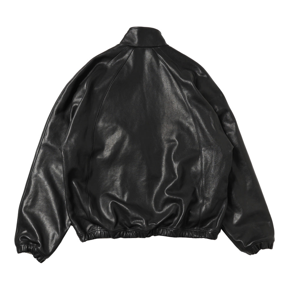 BASKETBALL SHOE POCKET LEATHER JACKET