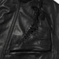 BASKETBALL SHOE POCKET LEATHER JACKET