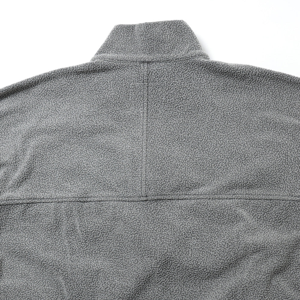 AIR YARN HALF ZIP FLEECE PULLOVER