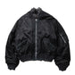 SMOKE FUR BOMBER JACKET