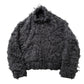 SMOKE FUR BOMBER JACKET
