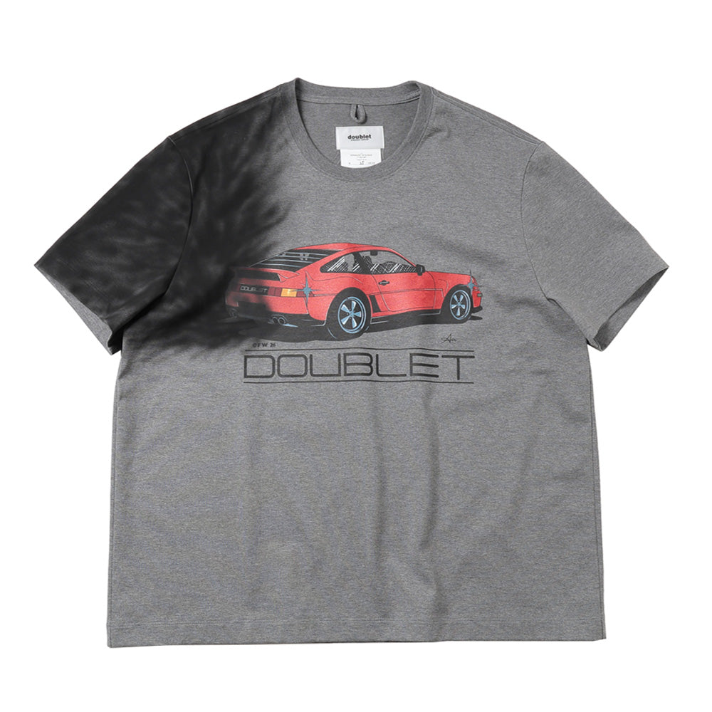 EXHAUST STAINED T-SHIRT