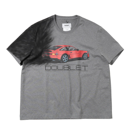 EXHAUST STAINED T-SHIRT