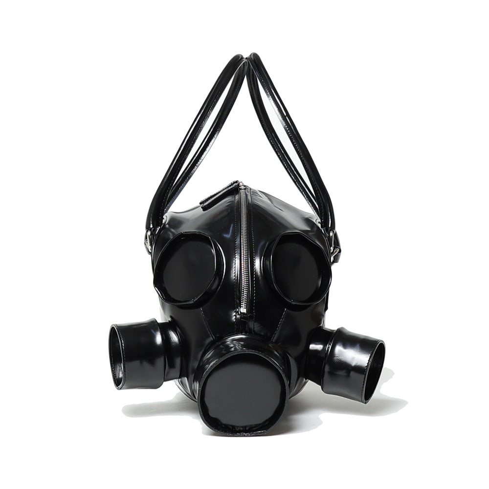 GAS MASK LEATHER HANDBAG
