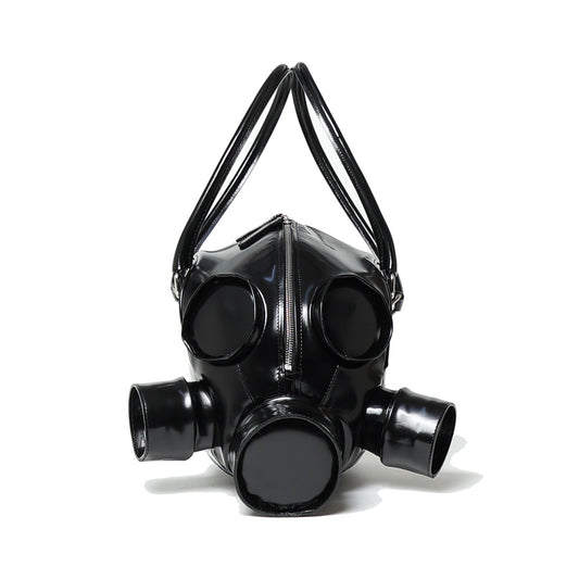 GAS MASK LEATHER HANDBAG