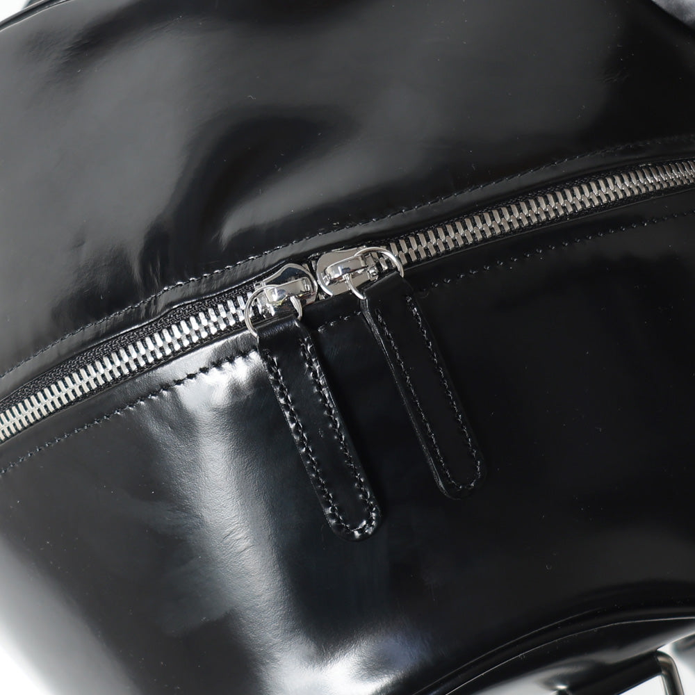 GAS MASK LEATHER HANDBAG