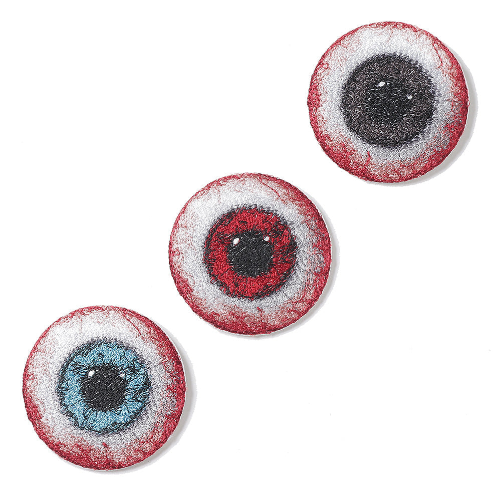 EYE EMBROIDERY BADGE