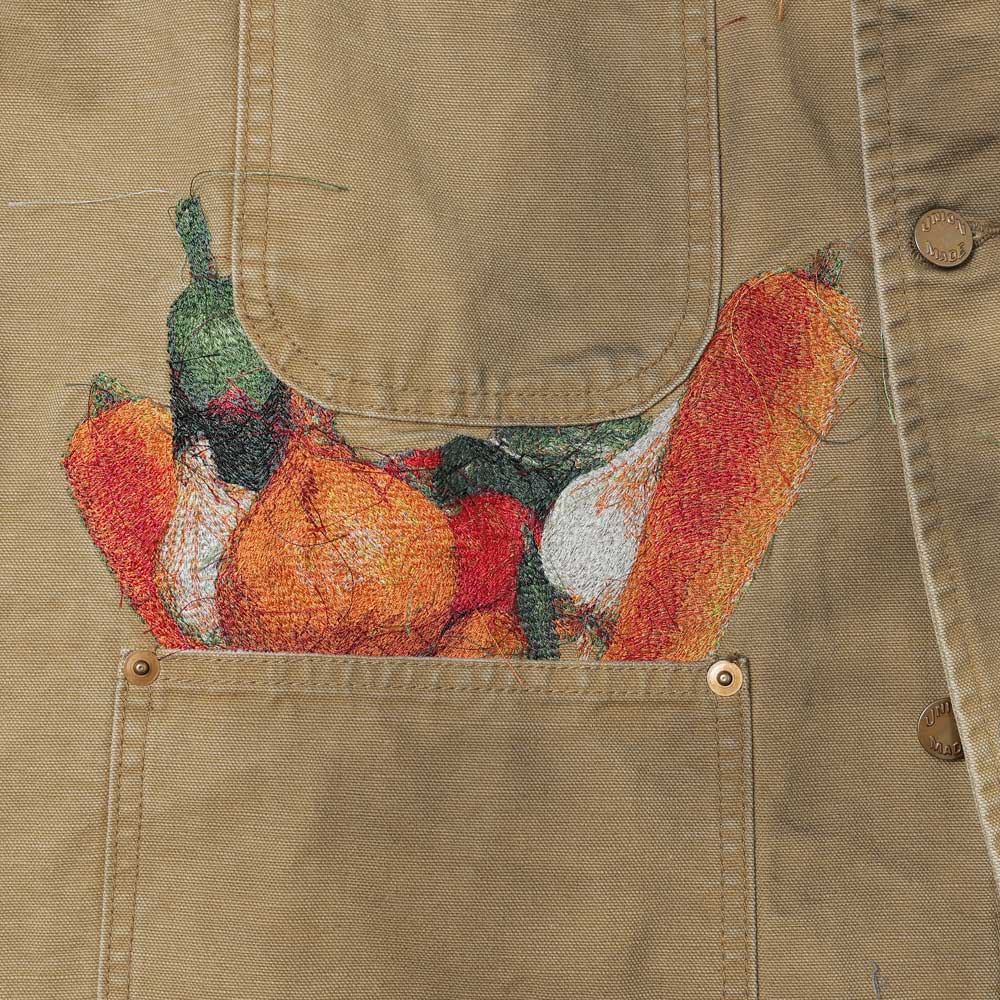 doublet(ダブレット)VEGETABLE EMBROIDERY WORK JACKET (26SS19BL249