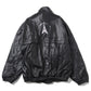 WRINKLE LEATHER TRACK JACKET