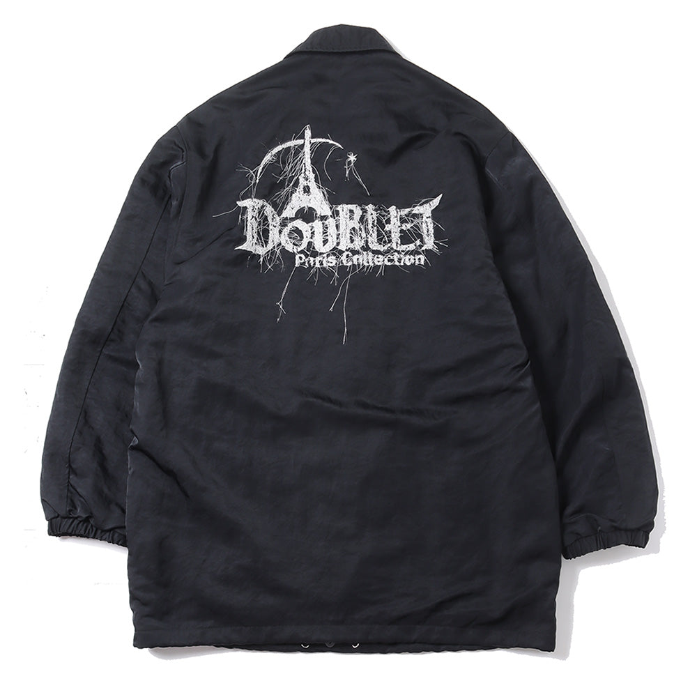 "DOUBLET" EMBROIDERY COACH JACKET