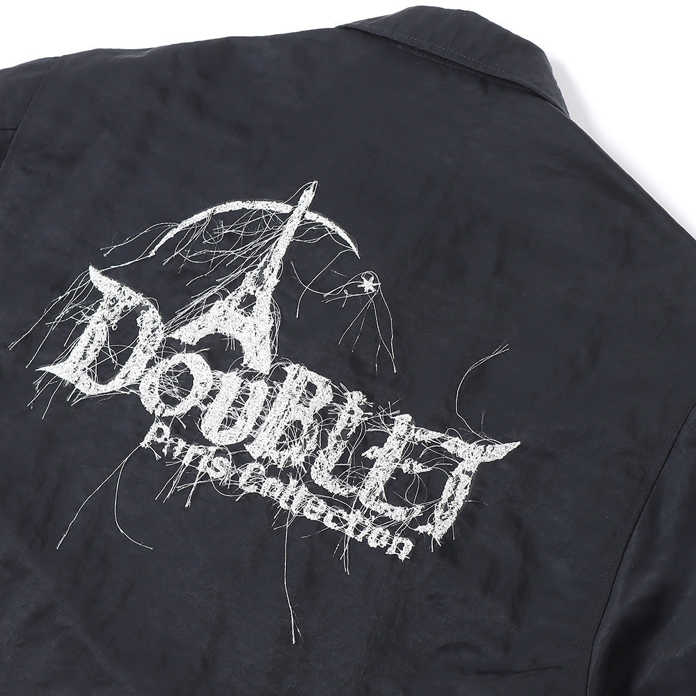 "DOUBLET" EMBROIDERY COACH JACKET