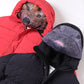 ANIMAL TRIM PUFFER JACKET